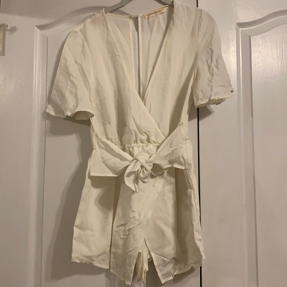 American threads size small white romper